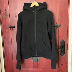 Lululemon black scuba jacket